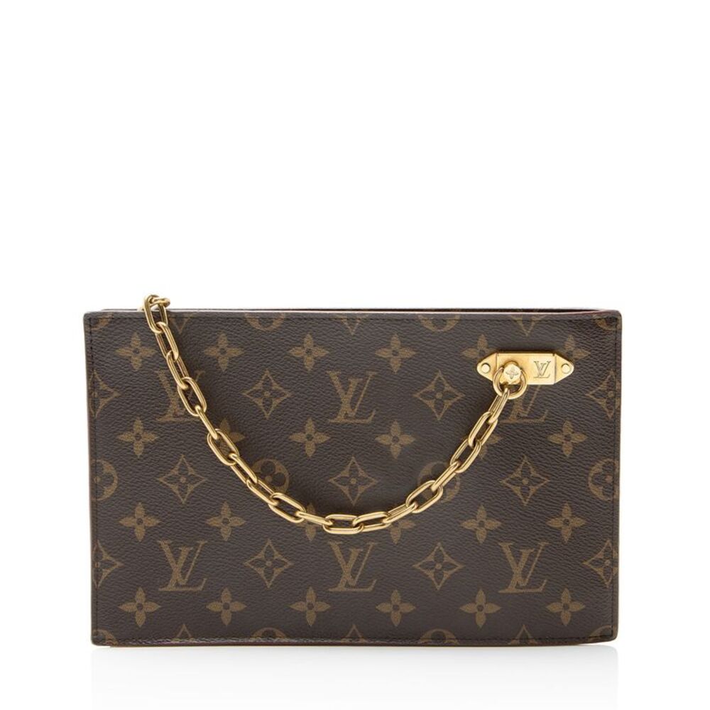 Louis Vuitton Monogram Canvas Legacy Chain Clutch